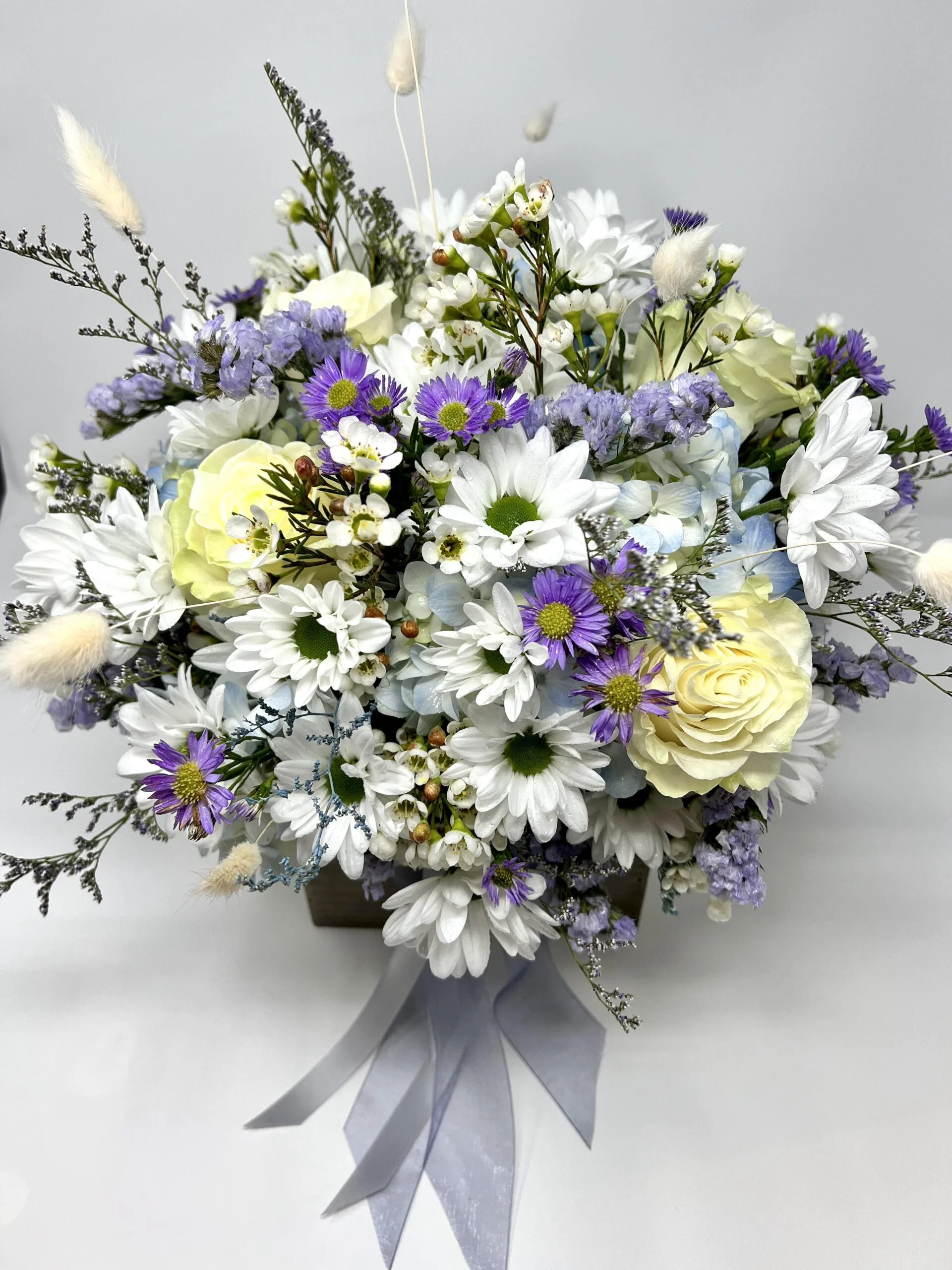flower box Buy floral arrangement wooden box in vancouver