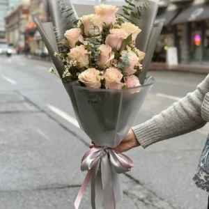 blush rose bouquet vancouver